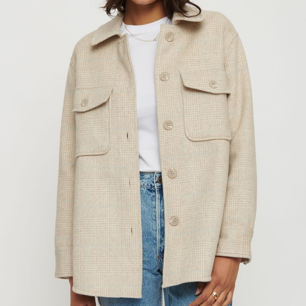 Dynamite Brooklyn Brushed Shacket